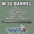 M-56 BARREL 9MM THREADED