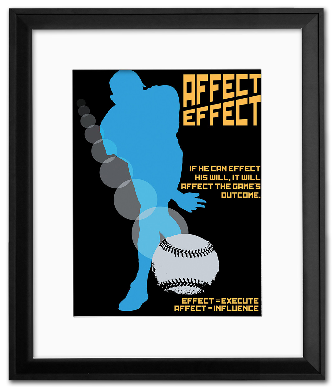 Effect/Affect - Language Arts Educational Poster - Echo-Lit