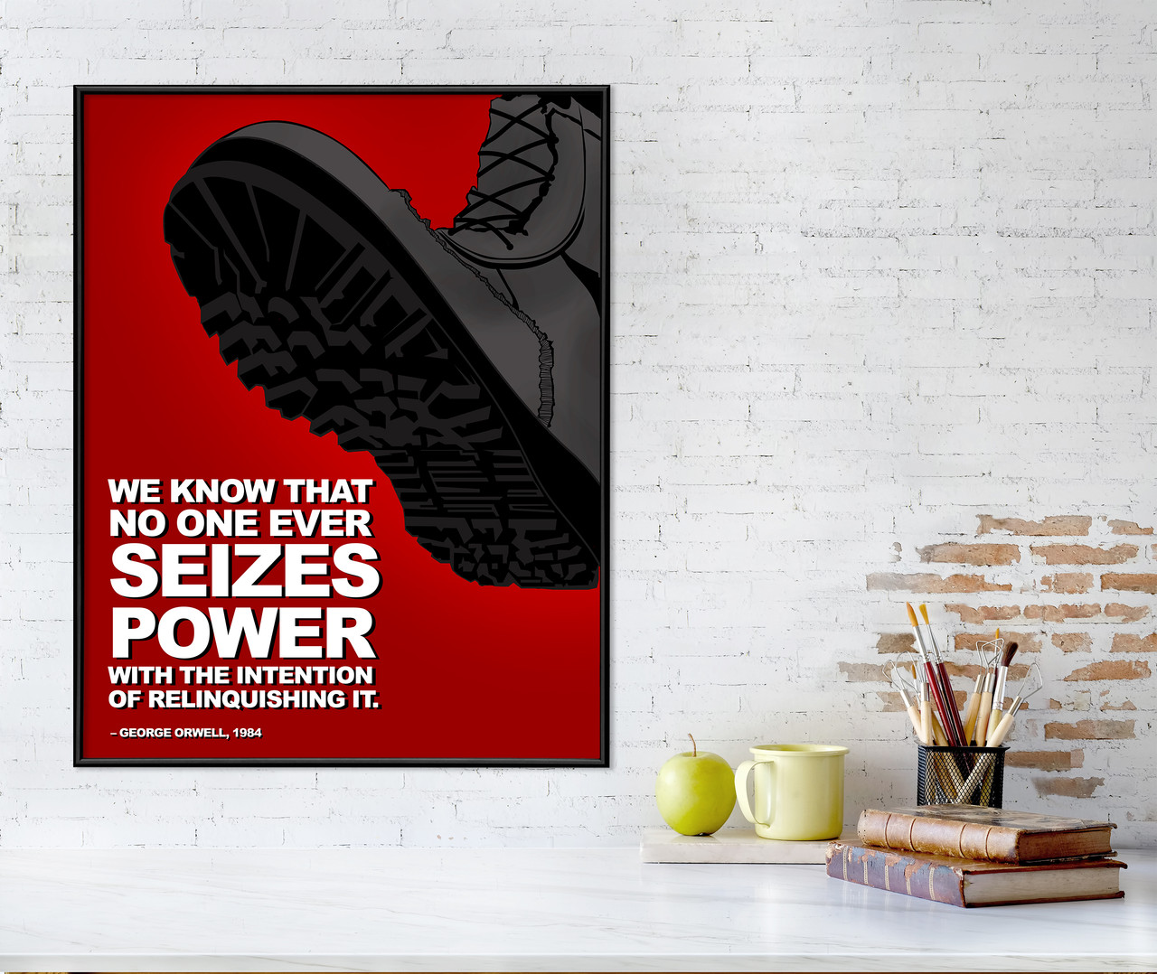 Nineteen Eighty-Four, 1984 George Orwell No One Ever Seizes Power