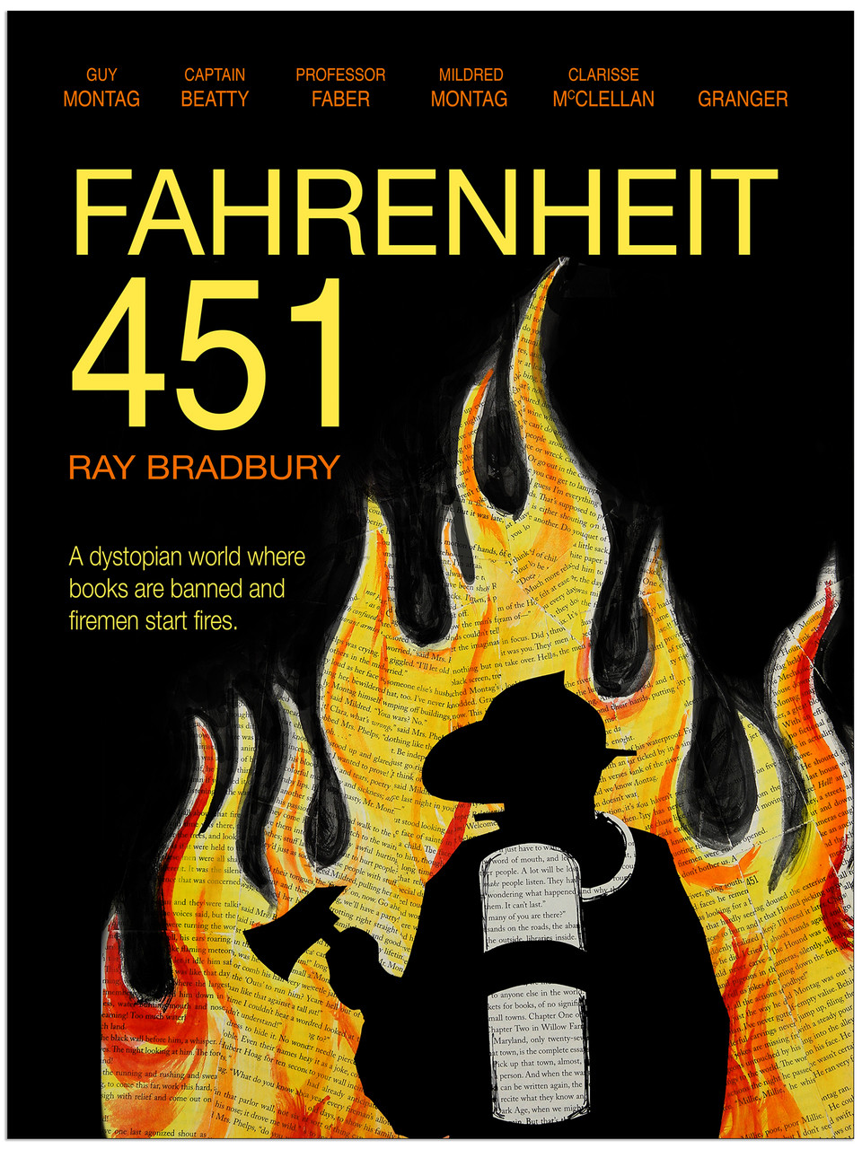 Fahrenheit 451 (edición ilustrada) - Letras Corsarias Librería