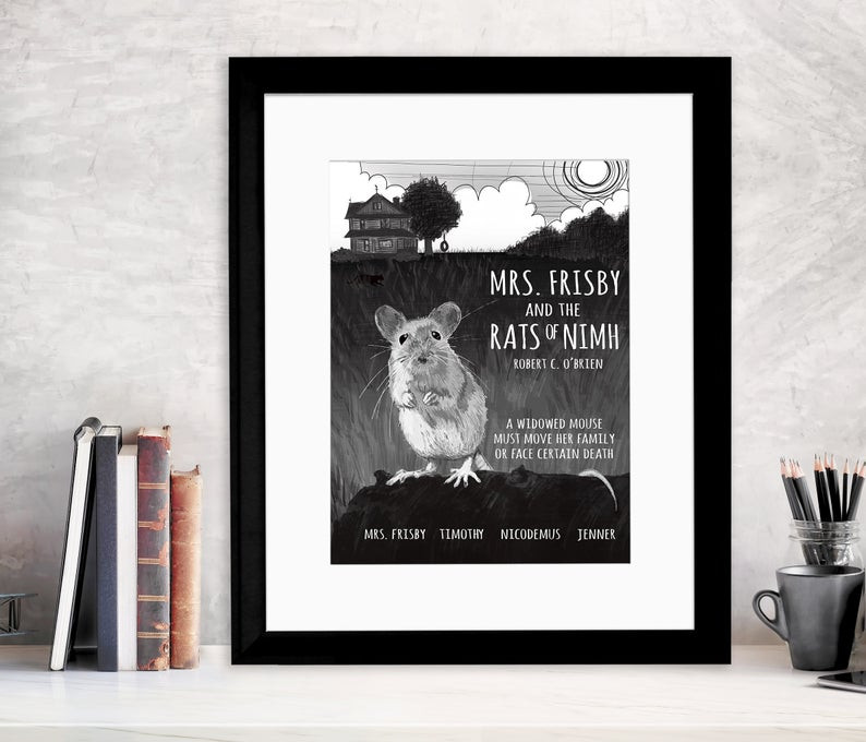 YA Literary Classics Poster Set. Movie-style posters. - Echo-Lit