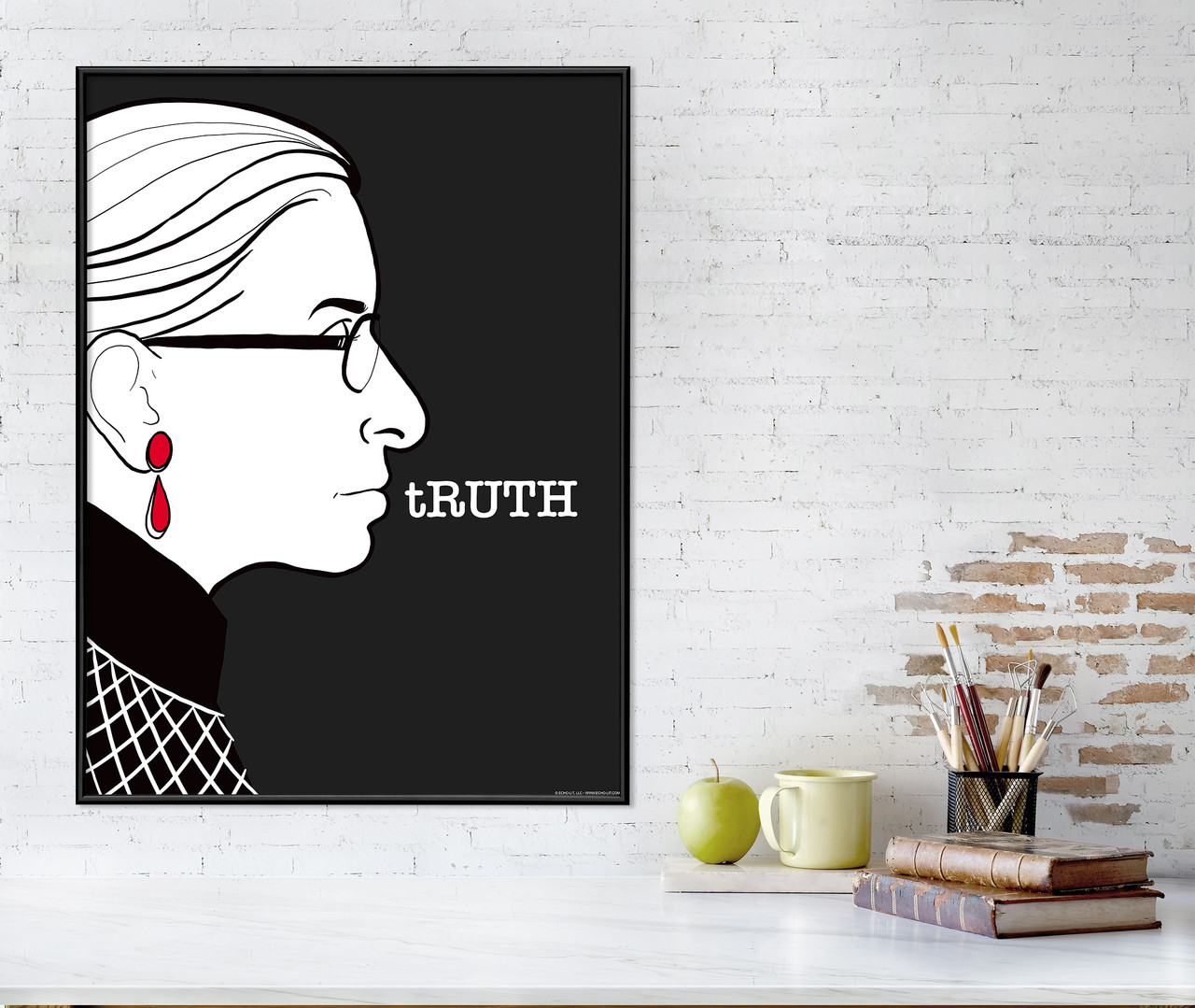 Ruth Bader Ginsburg Quote Print Set. - Echo-Lit