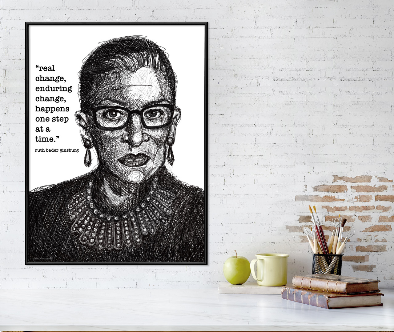 Ruth Bader Ginsburg Quote Print Set Echo Lit Ruth Bader Ginsburg Quote Print Set Echo Lit