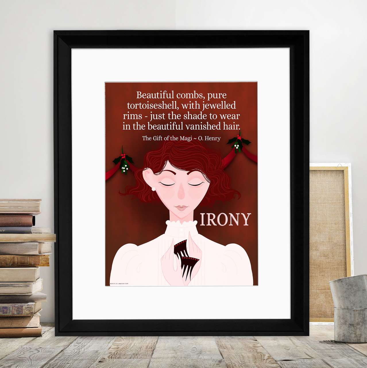 Irony: Young Readers Literary Terms Poster. - Echo-Lit