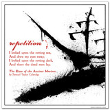 Repetition Literary Poster