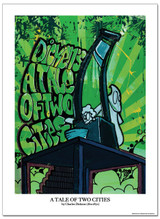 Tale of Two Cities Literary Poster Tale of Two Cities Literary Poster