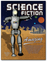 Science Fiction Literary Poster