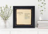 The Lord of the Rings - J.R.R. Tolkien, Opening Line Children's Literary Quote Print. 