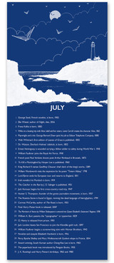 July Literary Event Calendar July Literary Event Calendar