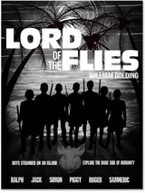 Lord of the Flies. Art Print based on the classic novel. 