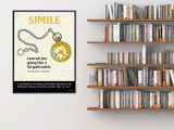 Simile: Literary Tools Poster Simile: Literary Tools Poster