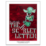 The Scarlet Letter Graffiti-Style Classics - Literary Art Poster DIGITAL DOWNLOAD