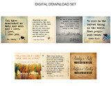  Inspirational Literary Quote 7 Poster DIGITAL DOWNLOAD Bundle