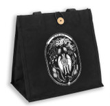 Mothman Cotton Black Tote