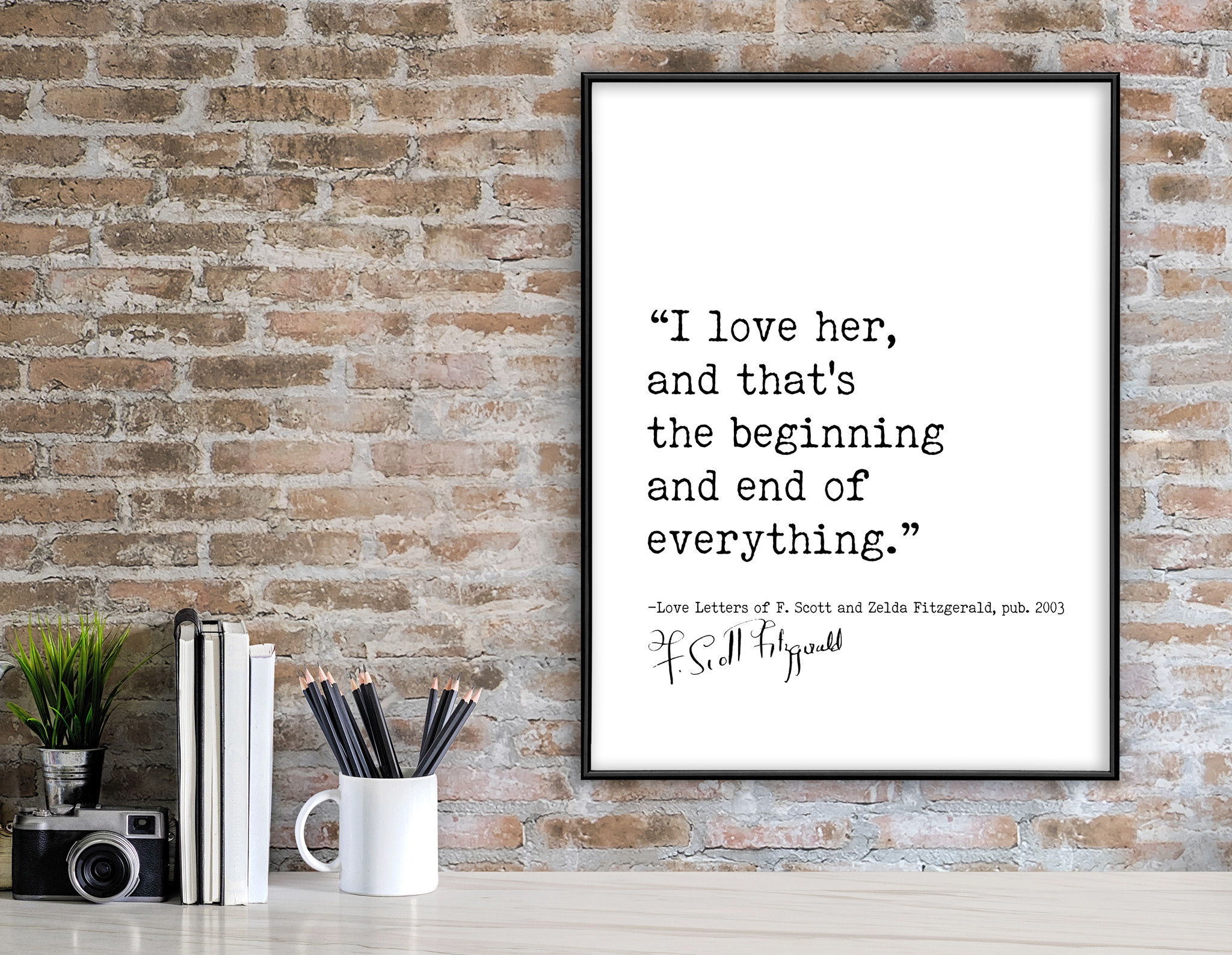 F Scott And Zelda Fitzgerald I Love Her Author Signature Literary Quote Print Fine Art Paper Laminated Or Framed Echo Lit F Scott And Zelda Fitzgerald I Love Her Author Signature Literary Quote Print Fine Art Paper Laminated Or Framed Echo Lit