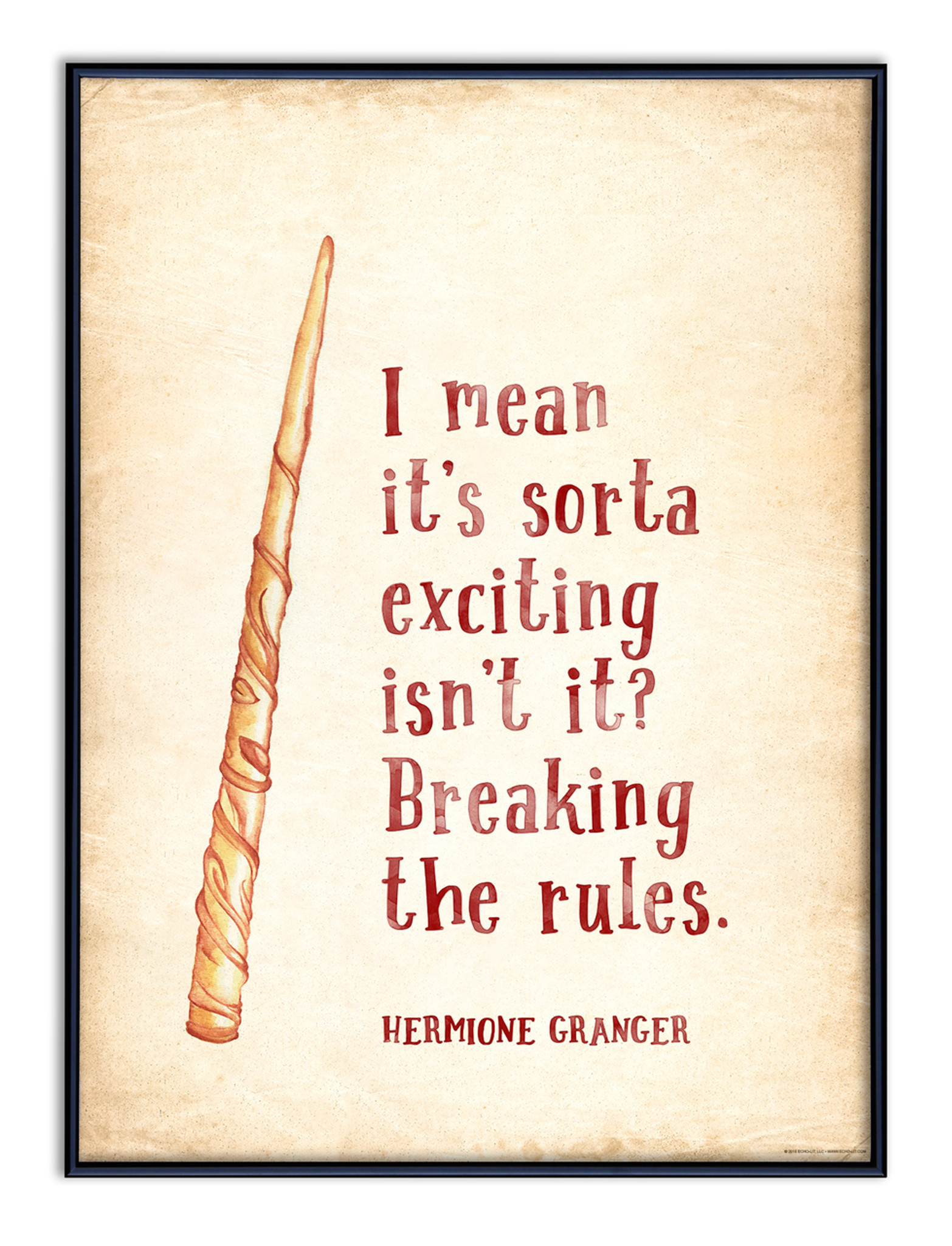 Harry Potter Quote Poster Set of 3 - Harry, Ron, Hermione ...