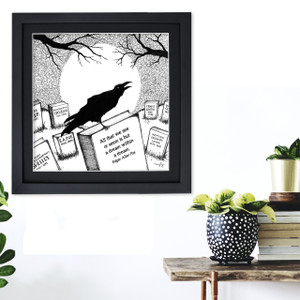 Edgar Allan Poe Literary Quote Print. Edgar Allan Poe Literary Quote Print.