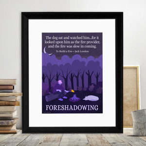 Foreshadowing: Young Readers Literary Terms Poster. Foreshadowing: Young Readers Literary Terms Poster.