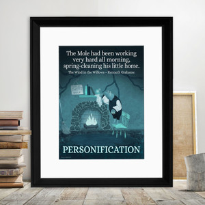 Personification: Young Readers Literary Terms Poster. Personification: Young Readers Literary Terms Poster.