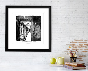 West Virginia Wild & Wondrous Attractions Moundsville Penitentiary WV Tourism Fine Art Print