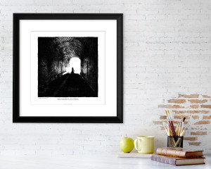 West Virginia Wild & Wondrous Attractions Silver Run Tunnel. WV Tourism Fine Art Print