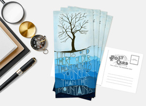 Older Than the Trees West Virginia Postcards. Pack of 5 Older Than the Trees West Virginia Postcards. Pack of 5