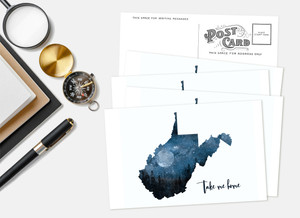 Take Me Home West Virginia Postcards. Pack of 5 Take Me Home West Virginia Postcards. Pack of 5