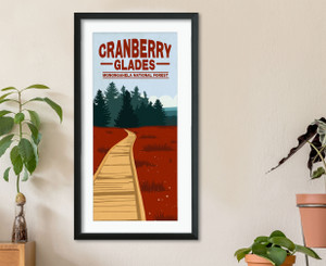 West Virginia State Parks Cranberry Glades Art Print West Virginia State Parks Cranberry Glades Art Print