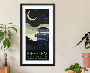 West Virginia State Parks Pipestem Art Print West Virginia State Parks Pipestem Art Print