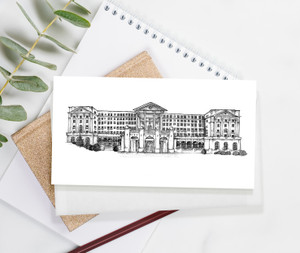 Greenbrier Resort Facade Notecards, Pack of 8 Greenbrier Resort Facade Notecards, Pack of 8
