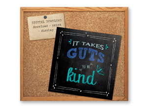 It Takes Guts Motivational Chalkboard Quote Poster DIGITAL DOWNLOAD It Takes Guts Motivational Chalkboard Quote Poster DIGITAL DOWNLOAD