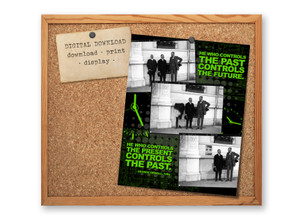 George Orwell 1984 Control Quote - Literary Art Poster DIGITAL DOWNLOAD George Orwell 1984 Control Quote - Literary Art Poster DIGITAL DOWNLOAD