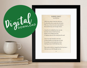Robert Frost Into My Own Book Page Style Literary Quote Print. DIGITAL DOWNLOAD Robert Frost Into My Own Book Page Style Literary Quote Print. DIGITAL DOWNLOAD