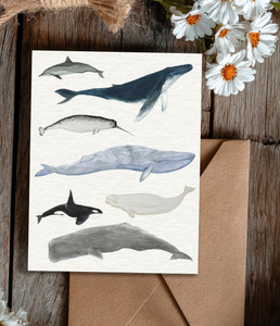 Get Whale Soon Card - Single or 8 Pack
