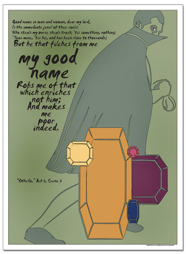 Good Name, Othello Literary Poster