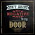 Don't Bring Negative Motivational Chalkboard Quote Poster DIGITAL DOWNLOAD