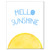 Hello Sunshine Quote - Literary Art Poster DIGITAL DOWNLOAD