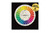 Vintage Color Wheel Set of Five DIGITAL DOWNLOAD
