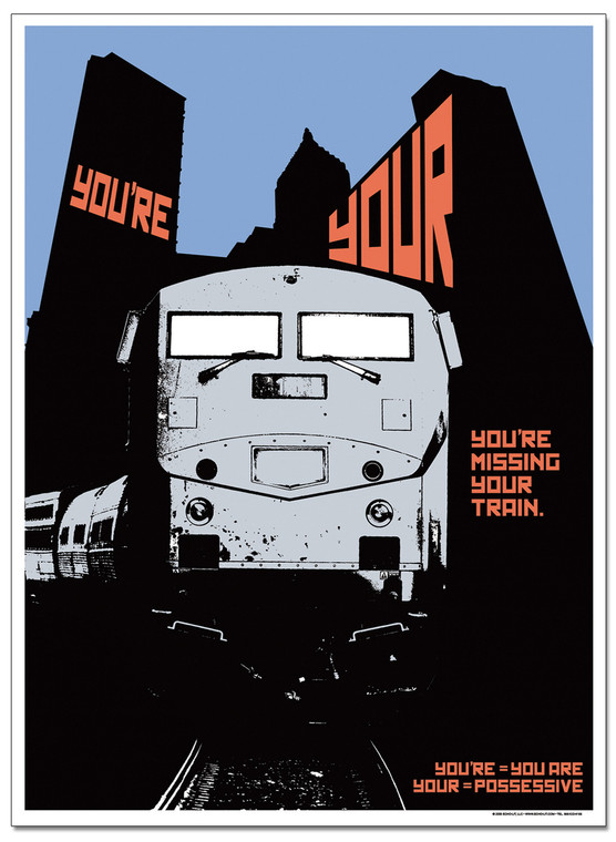 You're/Your Language Arts Poster