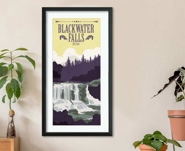 West Virginia State Parks Blackwater Falls Art Print