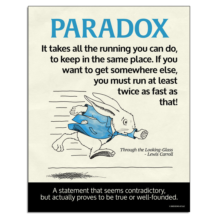 Paradox Literary Tools Poster Echo Lit Paradox Literary Tools Poster Echo Lit