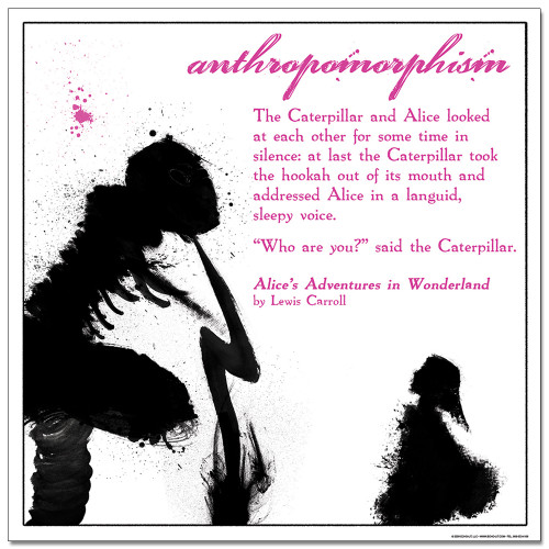 Anthropomorphism examples in poetry image