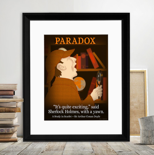 Paradox Young Readers Literary Terms Poster. EchoLit