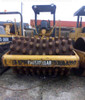 Vibratory Padfoot compactor Roller USED CATERPILLAR CP-563-E  1993 model for Sale