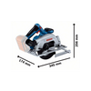 Bosch GKS 185-LI Professional 18V Brushless 6-1/2 Inch Cordless Circular Saw