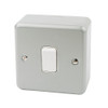 1 Gang switch with metal clad electrical switch