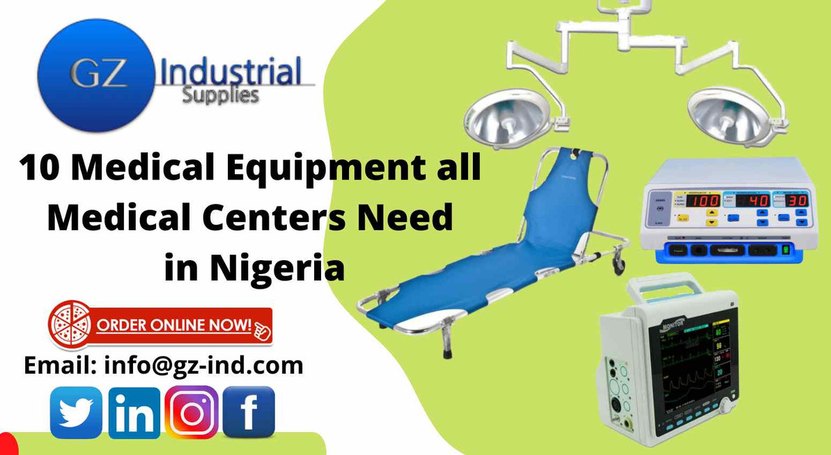 10 medical equipment all medical centers need in Nigeria