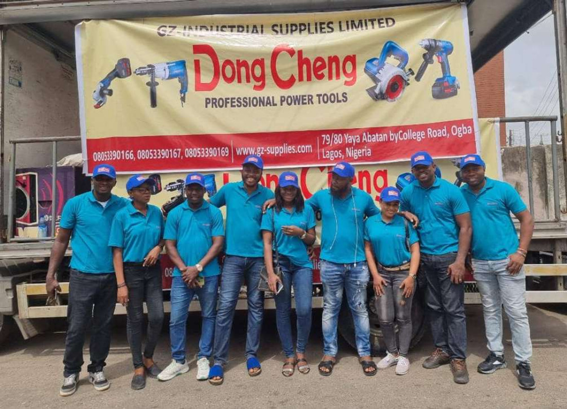 Press Release: DongCheng Professional Power Tools Nigeria Roadshow 2022 Activated In Lagos By Gz Industrial Supplies Nigeria 