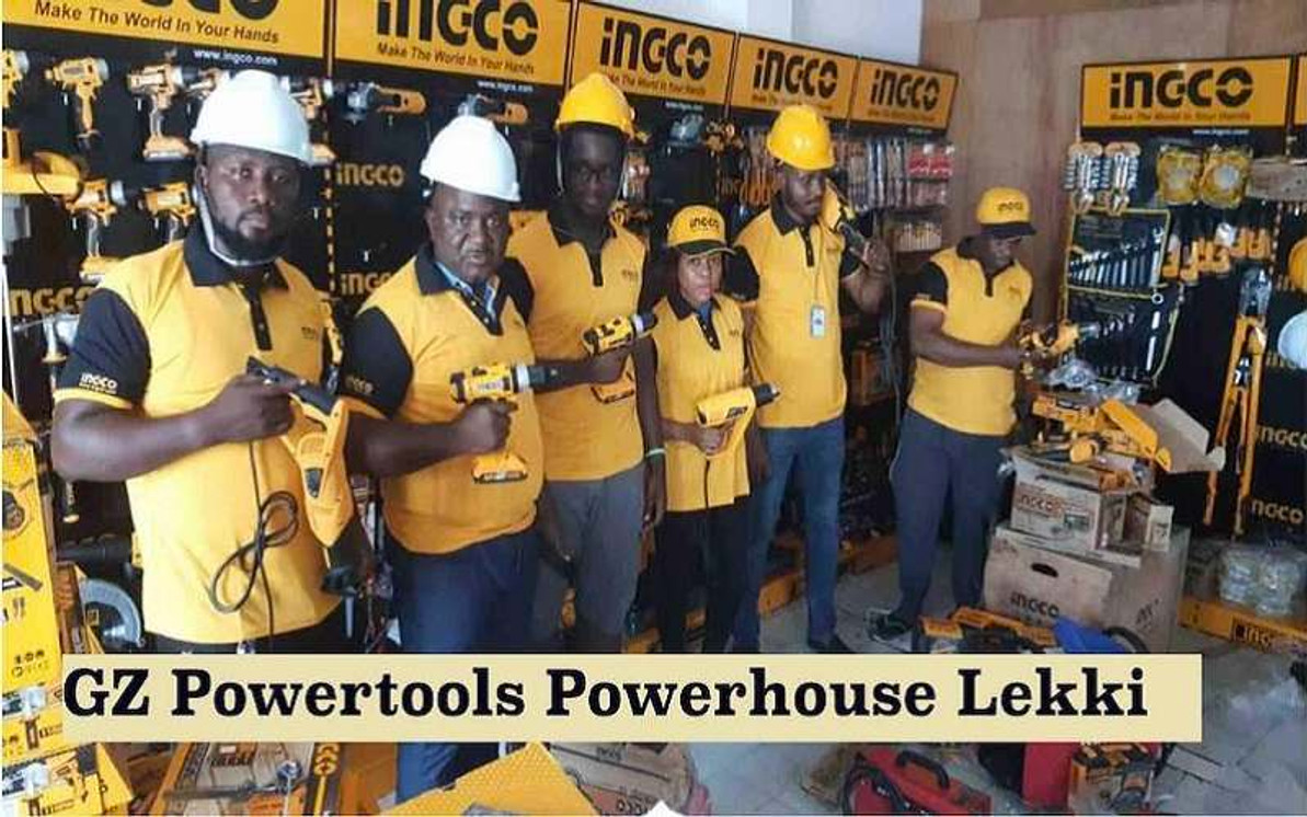 ​GZ INDUSTRIAL SUPPLIES LIMITED POWER TOOLS SHOWROOM IN LEKKI OPEN FOR BUSINESS 