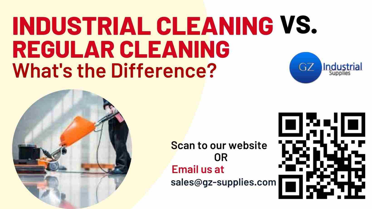 Industrial Cleaning vs. Regular Cleaning: What's the Difference?